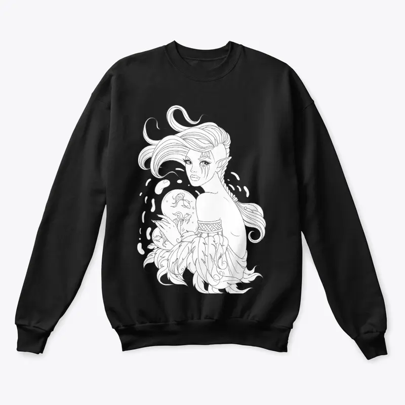 Graphic Hooded Sweatshirt for Women