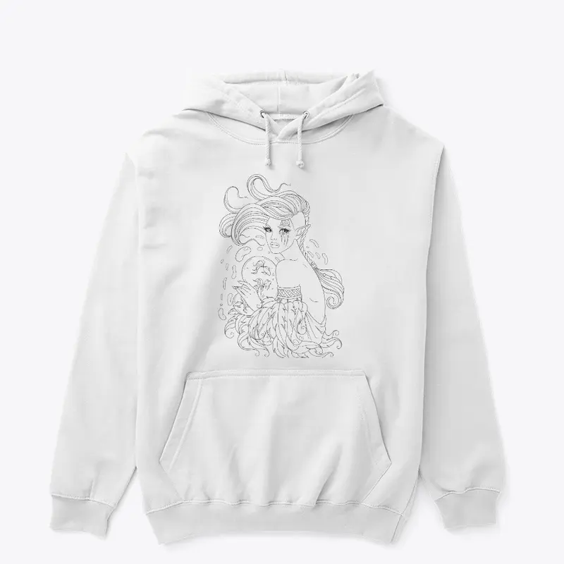 Graphic Hooded Sweatshirt for Women